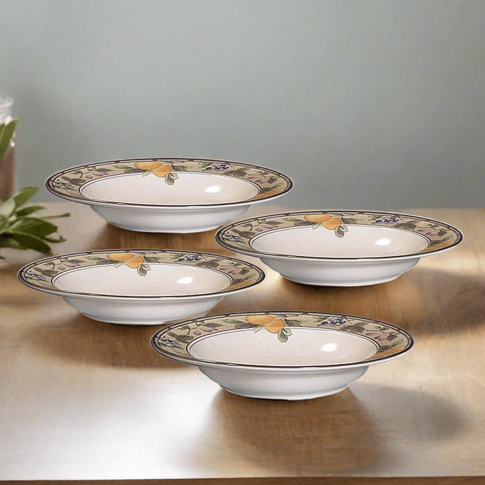 Set of 4 soup bowls top