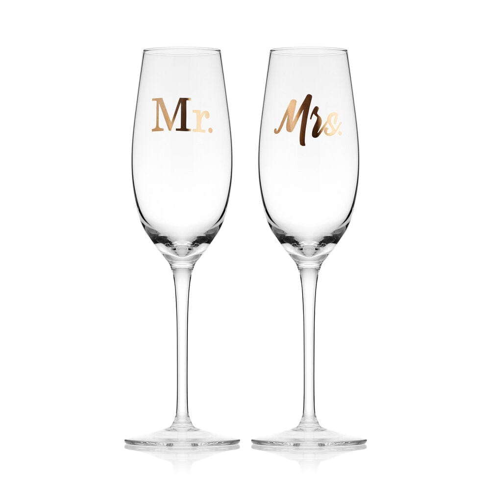 Mikasa, Dining, Mikasa Crystal Cheers Champagne Flutes Set Of 4 8 Fluid  Ounces