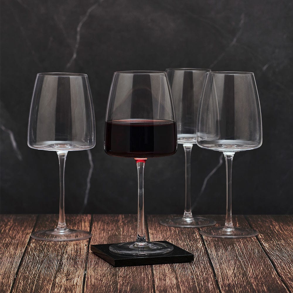 Cora Set of 4 Red Wine Glasses – Mikasa