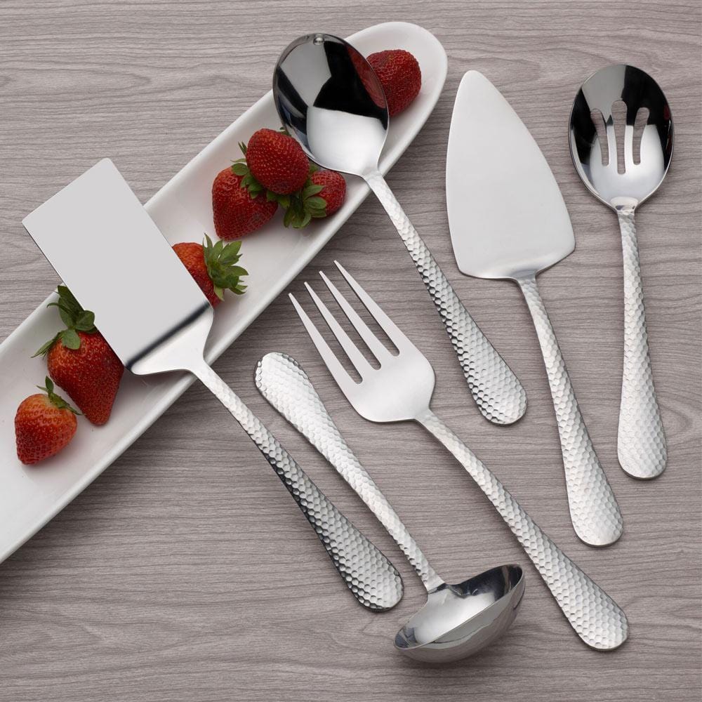 6pc Utensil Set, Red