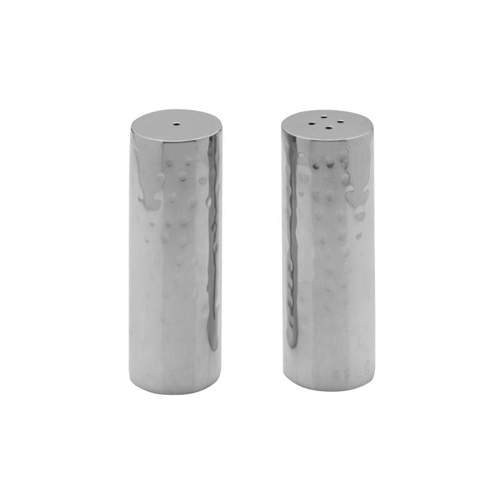 METAL SALT & PEPPER SHAKERS - BLACK