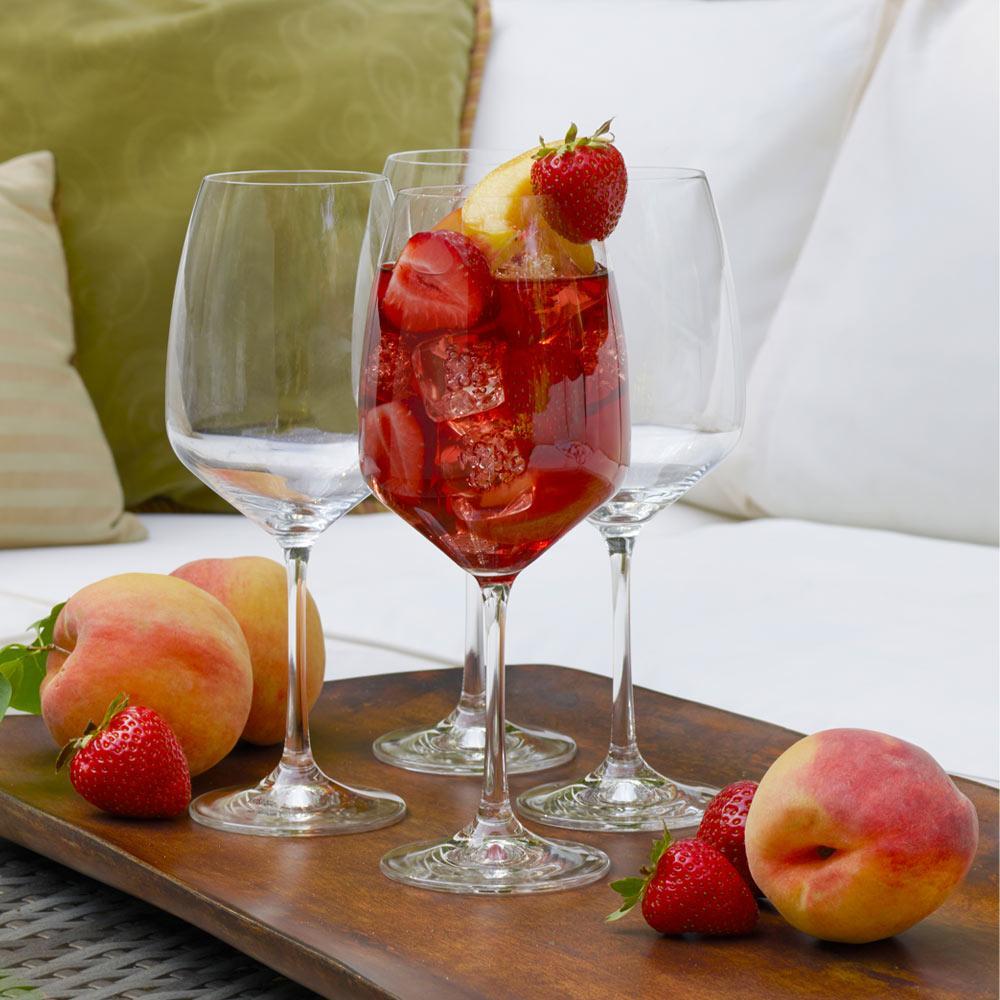 Mikasa® Cheers Set of 4 Red Wine Glasses