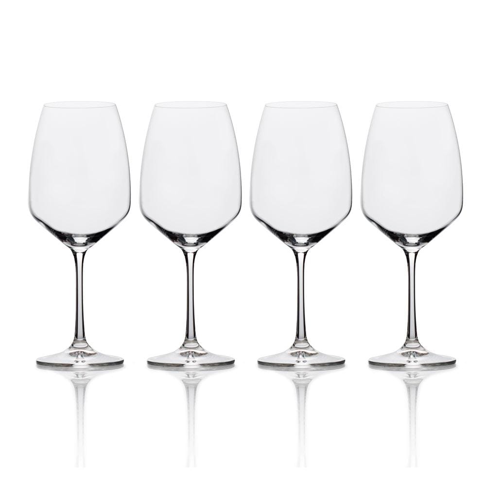 Set of 4 Wine Glasses - ( 2 White wine, 2 red wine ) - Matching Set