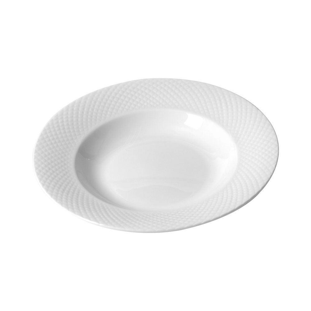 White Porcelain Stanton Bowl, Set of 6