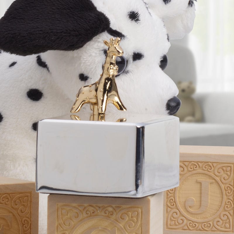 Baby Giraffe Nickelplate Music Box – Mikasa