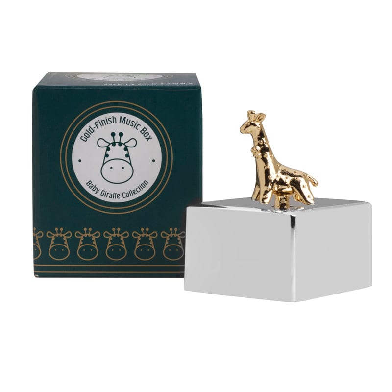 Baby Giraffe Nickelplate Music Box – Mikasa