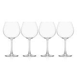 Parker Set of 4 Red Wine Balloon Glasses – Mikasa