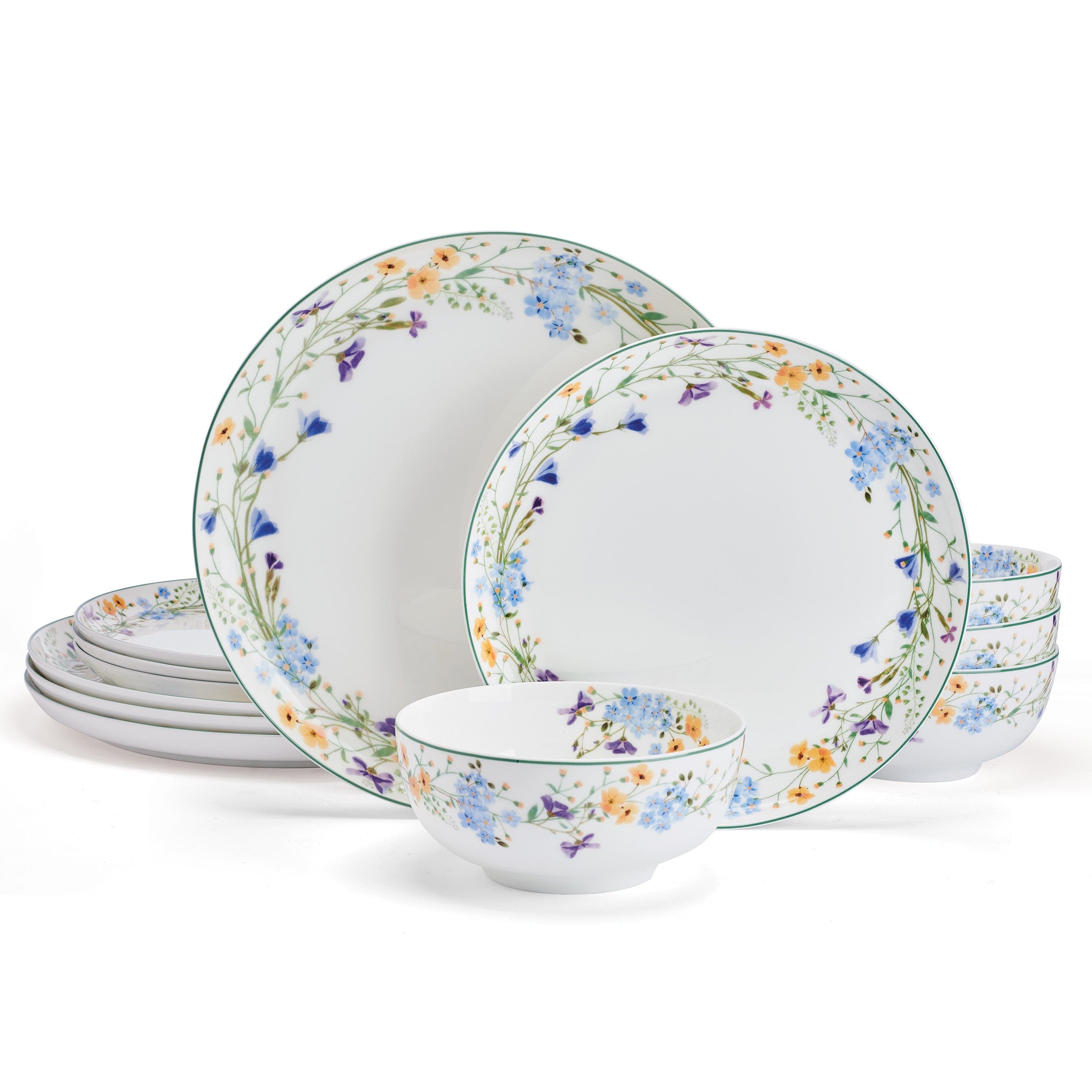 Quinn 12 Piece Dinnerware Set, Service for 4 – Mikasa