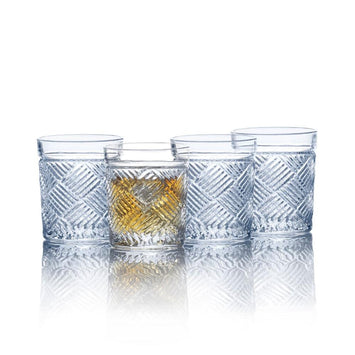 The Hermitage Mansion Double Old-Fashioned Drink Glasses