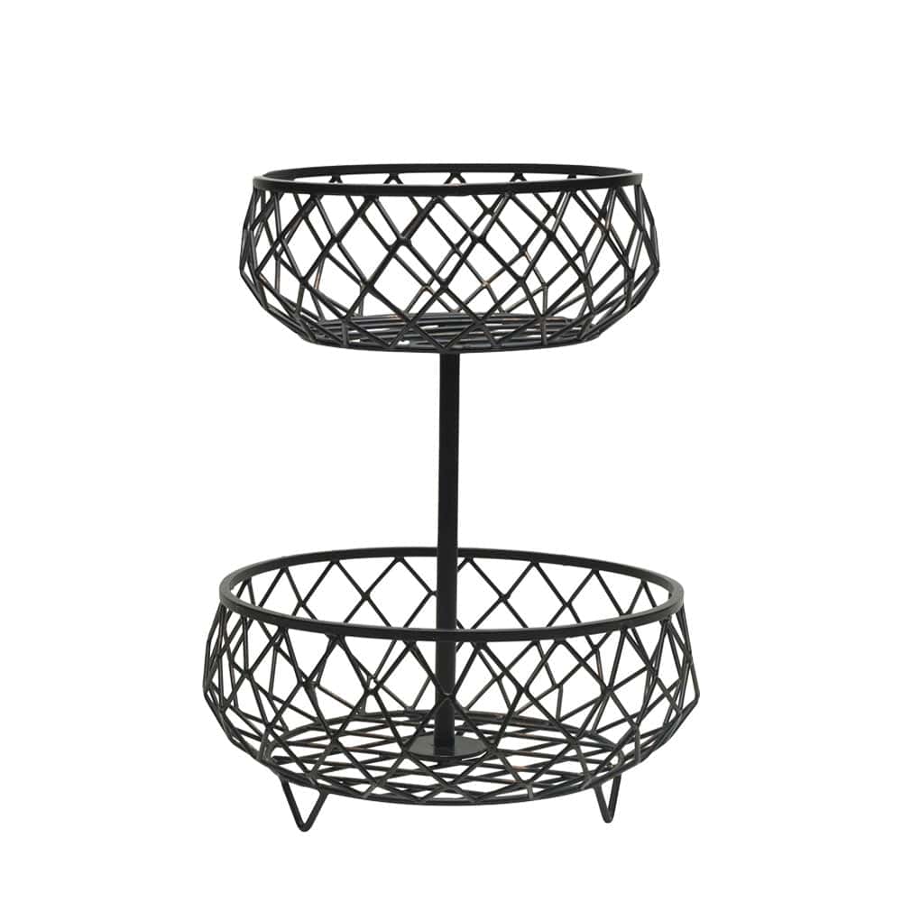 Scott Living Catalyst 2 Tier Storage Basket – Mikasa