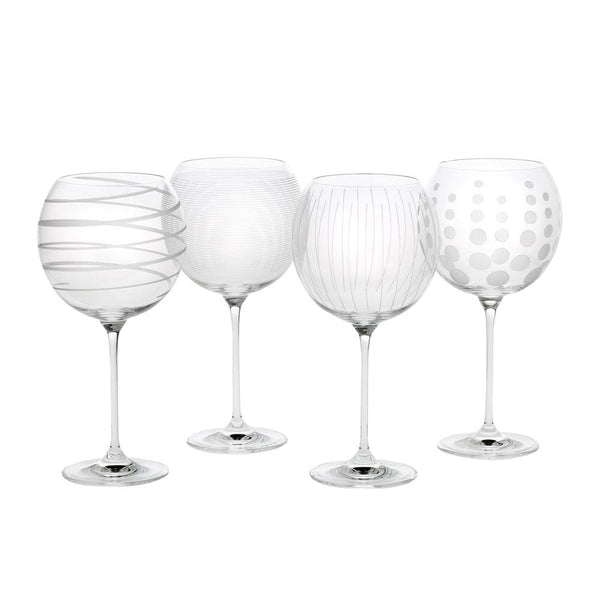 Mikasa Set of 4 Red Wine Glasses - Cheers Collection 