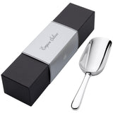 Diamond Point Ice Scoop in Sterling Silver
