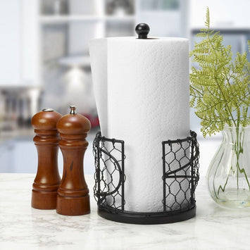 Camille Paper Towel Holder  Paper towel holder, Towel holder