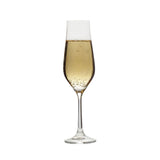 Mikasa Grace Set Of 4 Champagne Flutes, 8-Ounce, Clear