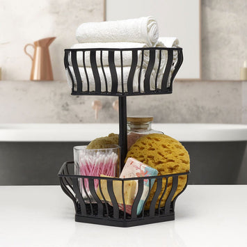 Gourmet Basics by Mikasa Pisa 2 Tier Dish Rack