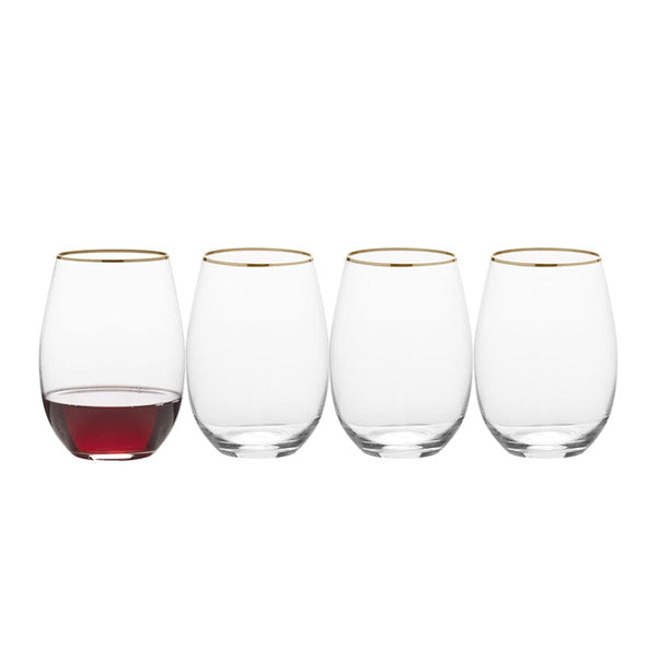 Mikasa Julie 19-3/4 oz Clear Crystal Stemless Wine Glass - Ace Hardware