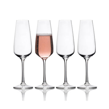 Mikasa 5275306 5 1/2 oz Abbey Champagne Flute Glass