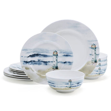 Casual dinnerware sets for 12 sale