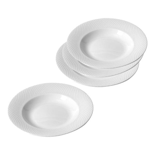 Stanton Set of 4 Rim Soup Bowls Mikasa